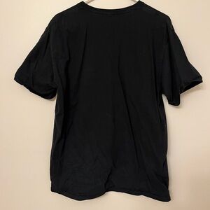 Sleek Black Men's Short Sleeve Tee